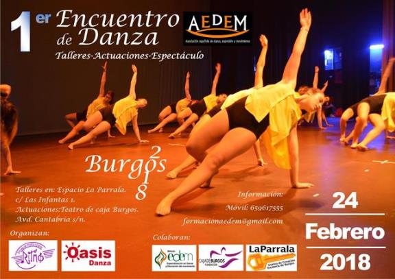 cartel encuentro Burgos 2018