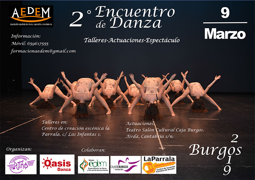 Cartel encuentro Burgos 2019